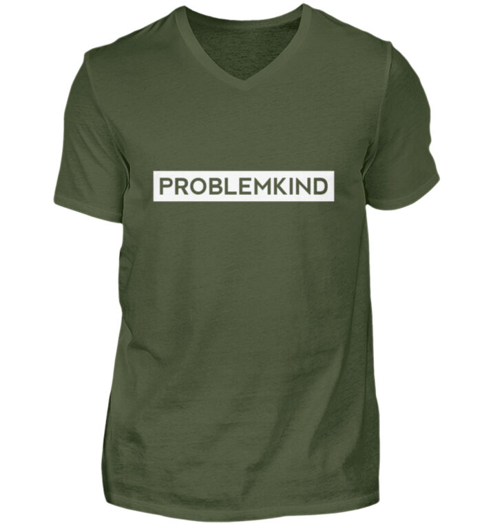 Problemkind - Herren V-Neck Shirt-2587