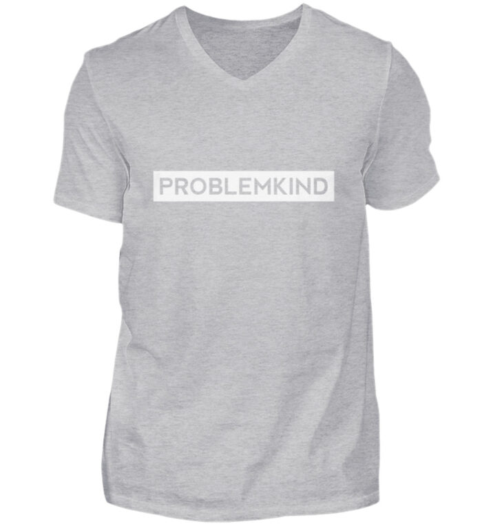 Problemkind - Herren V-Neck Shirt-17