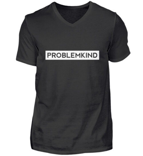 Problemkind - Herren V-Neck Shirt-16