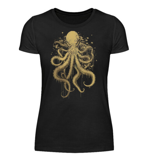Octopus - Damenshirt-16