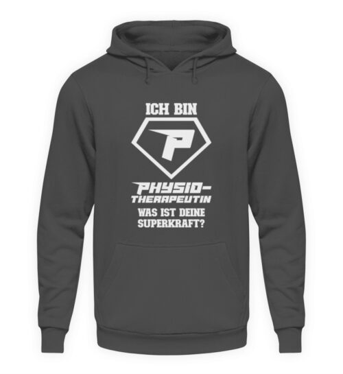 Ich bin Physiotherapteutin - Unisex Kapuzenpullover Hoodie-1762