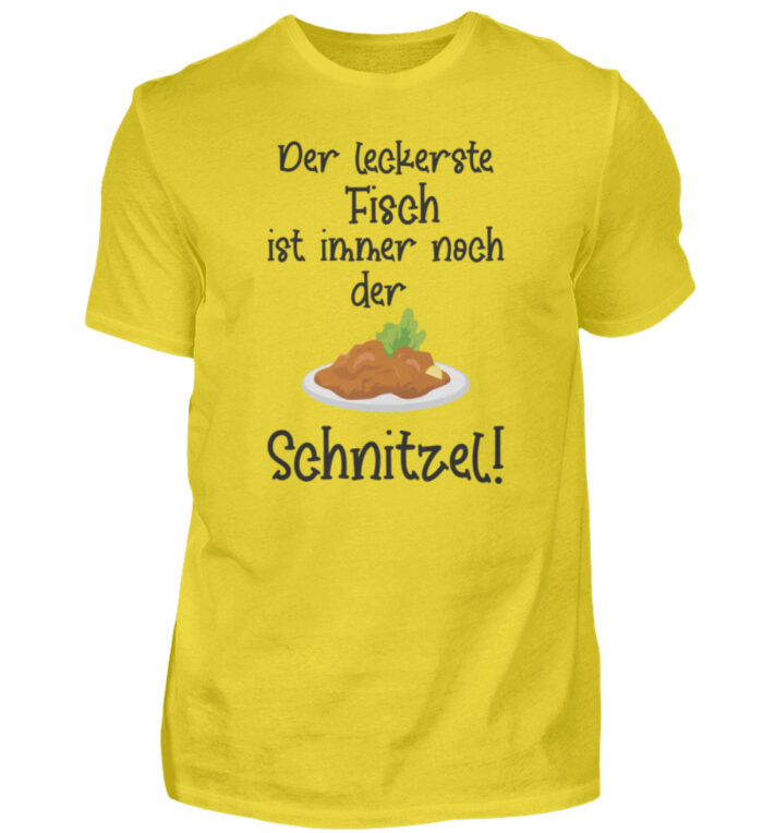 Der leckerste Fisch ist immer noch der Schnitzel - Herren Shirt-1102