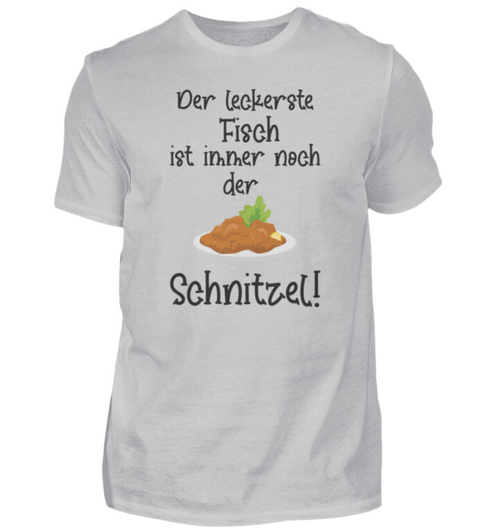 Der leckerste Fisch ist immer noch der Schnitzel - Herren Shirt-1157