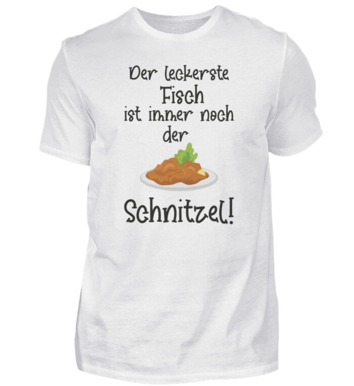 Der leckerste Fisch ist immer noch der Schnitzel - Herren Shirt-3