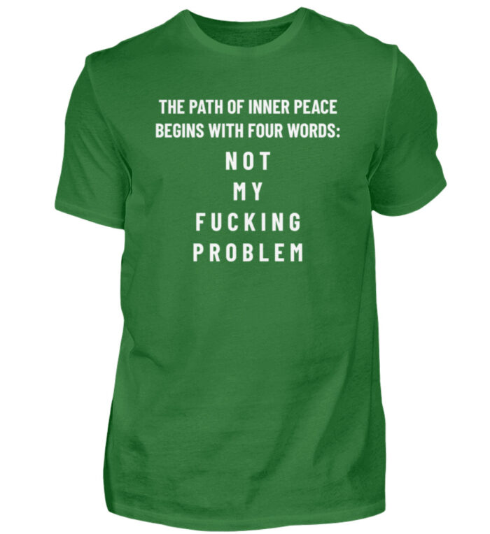 The Path Of Inner Peace - Herren Shirt-718