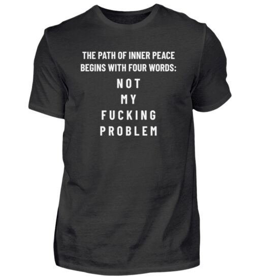 The Path Of Inner Peace - Herren Shirt-16