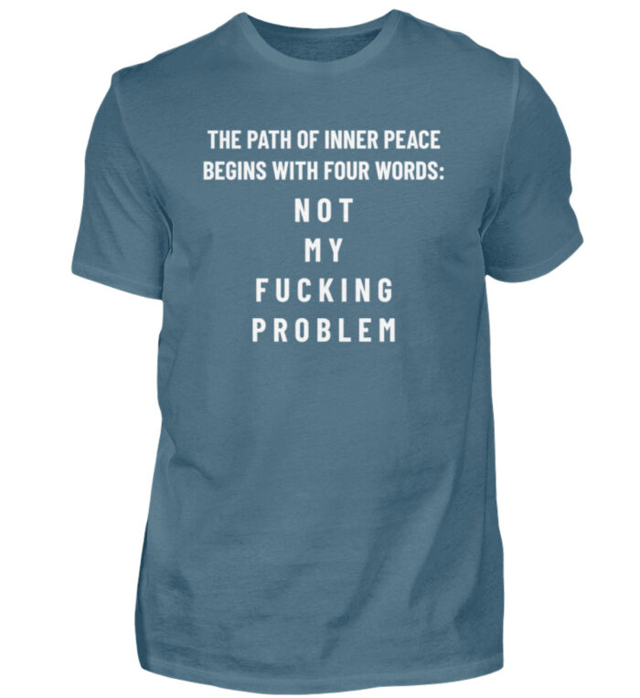 The Path Of Inner Peace - Herren Shirt-1230