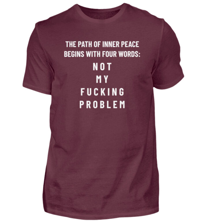 The Path Of Inner Peace - Herren Shirt-839