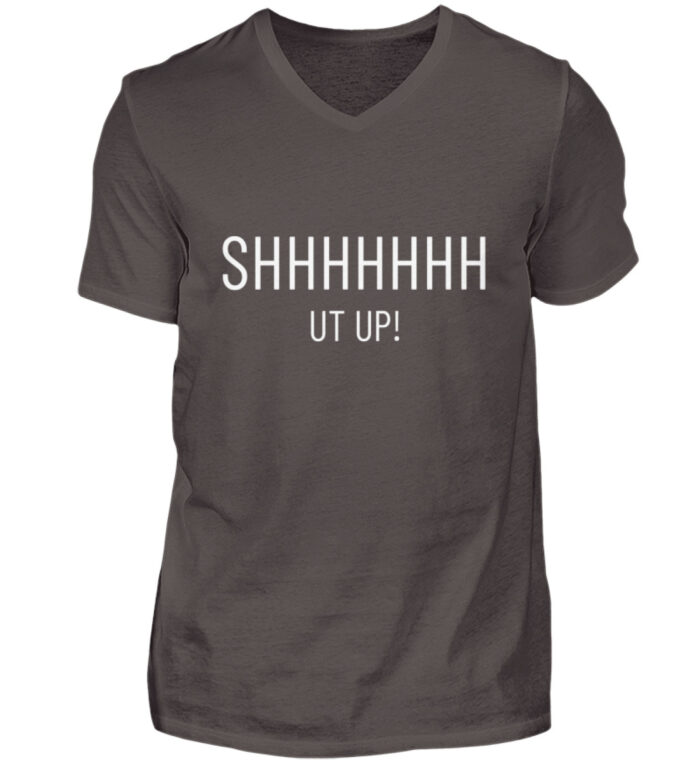 Shut Up - Herren V-Neck Shirt-2618