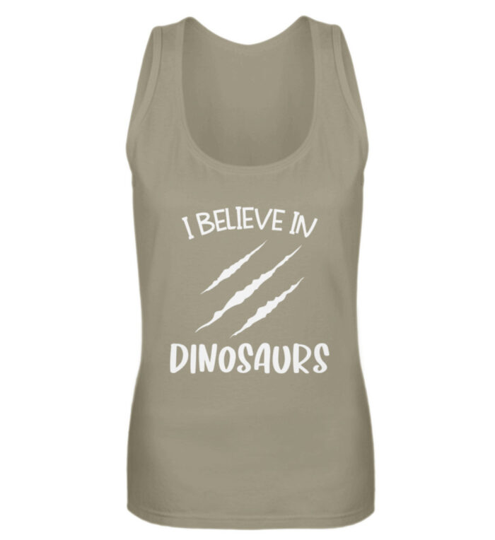 I Believe In Dinosaurs - Frauen Tanktop-651
