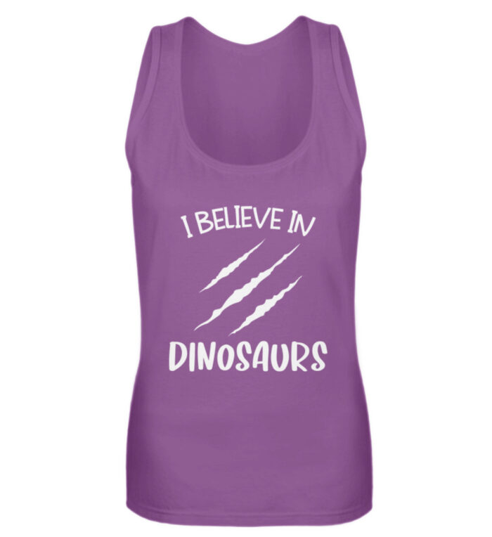 I Believe In Dinosaurs - Frauen Tanktop-31