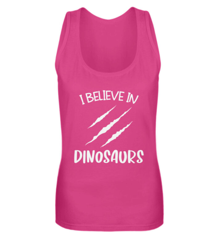 I Believe In Dinosaurs - Frauen Tanktop-28