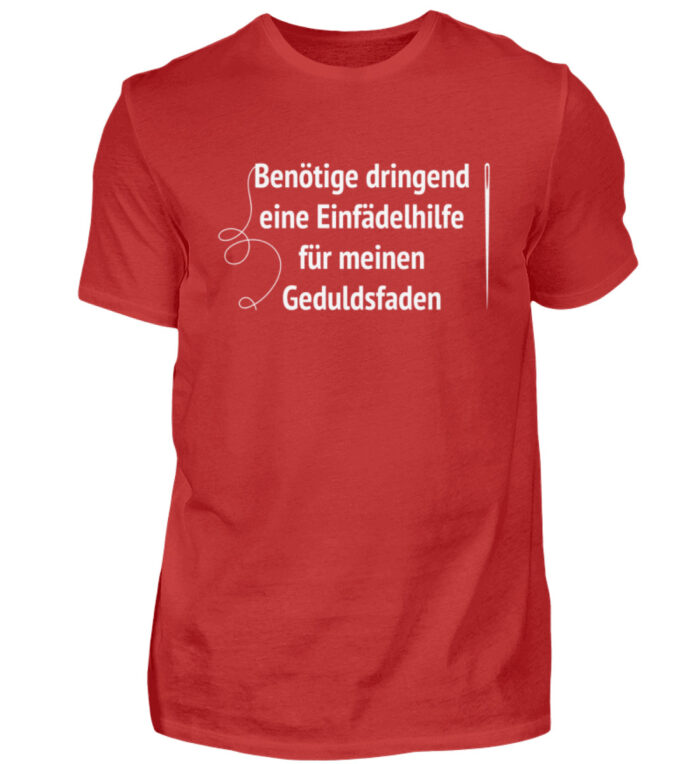 Einfädelhilfe - Herren Shirt-4