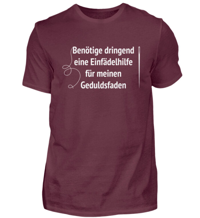 Einfädelhilfe - Herren Shirt-839