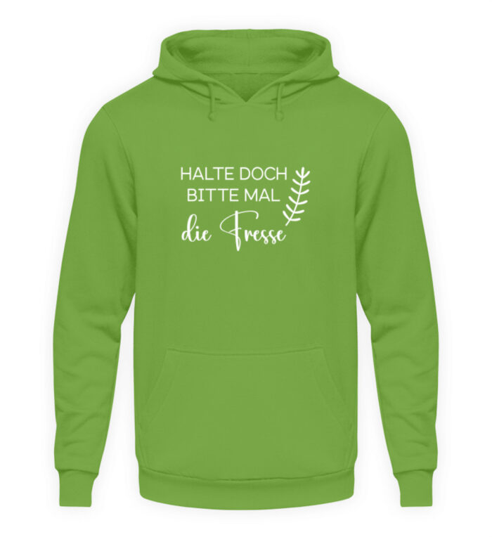 Halte doch bitte mal die Fresse - Unisex Kapuzenpullover Hoodie-1646