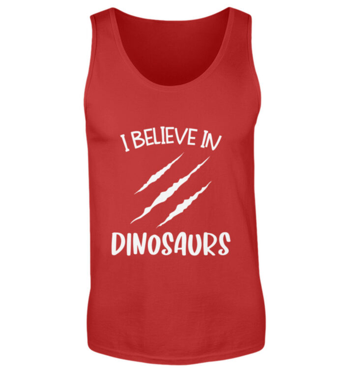I Believe In Dinosaurs - Herren Tanktop-4