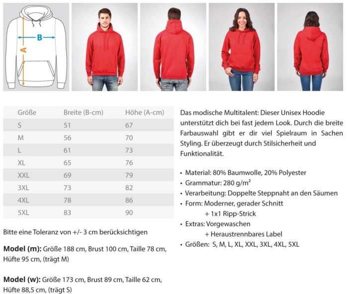 Nen Scheiss Muss Ich - Hoodie – Bild 11