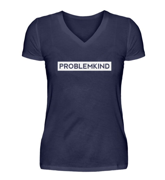 Problemkind - V-Neck Damenshirt-198