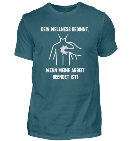 Dein Wellness beginnt - Herren Shirt-1096