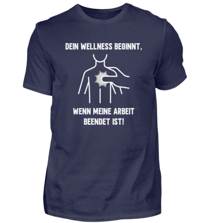 Dein Wellness beginnt - Herren Shirt-198