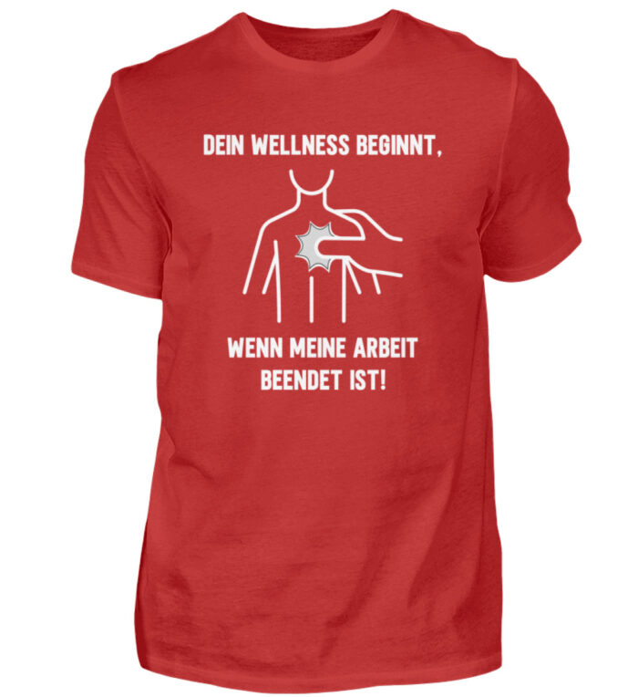 Dein Wellness beginnt - Herren Shirt-4