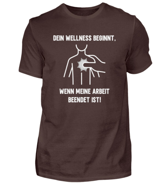 Dein Wellness beginnt - Herren Shirt-1074