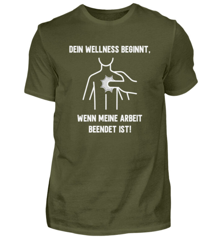 Dein Wellness beginnt - Herren Shirt-1109