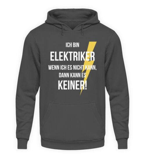 Ich bin Elektriker - Unisex Kapuzenpullover Hoodie-1762