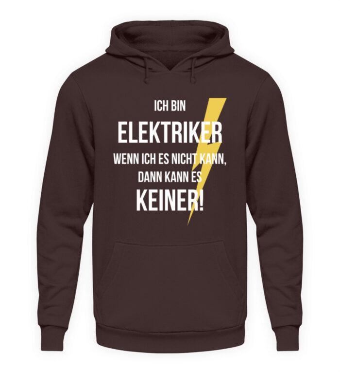 Ich bin Elektriker - Unisex Kapuzenpullover Hoodie-1604