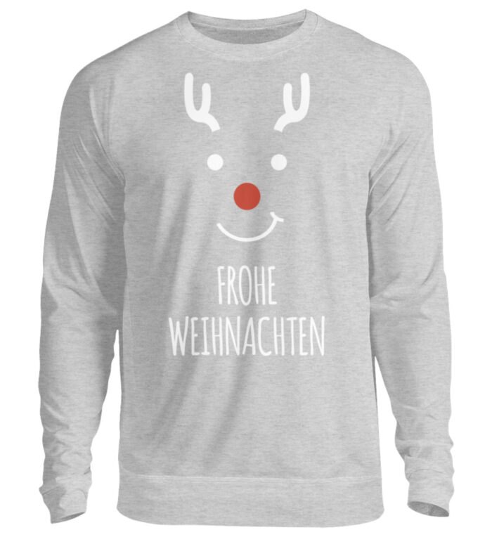 Frohe Weihnachten Deer - Unisex Pullover-17