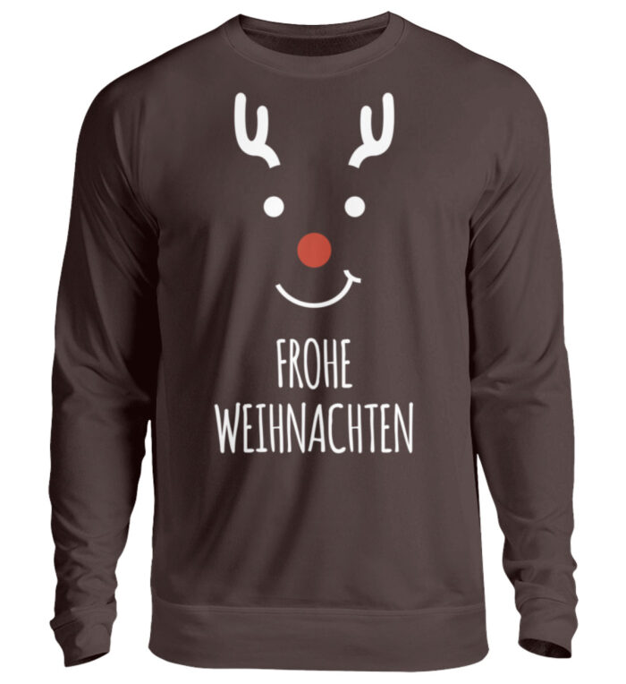 Frohe Weihnachten Deer - Unisex Pullover-1604