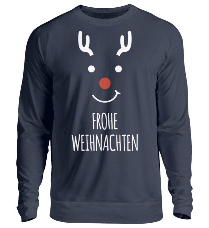 Frohe Weihnachten Deer - Unisex Pullover-1698