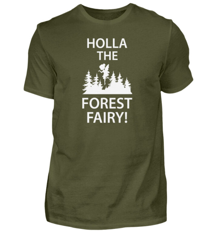 Holla The Forest Fairy - Herren Shirt-1109