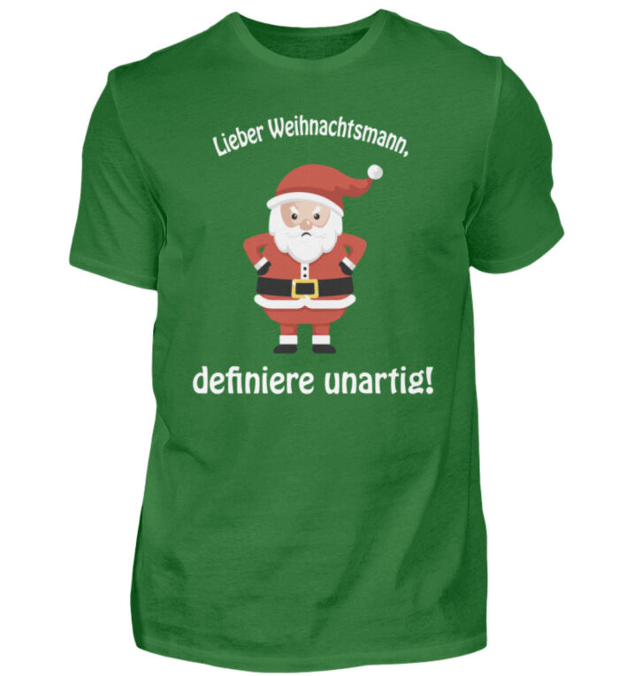 Weihnachtsmann - definiere unartig - Herren Shirt-718