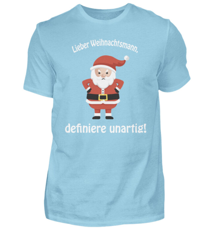 Weihnachtsmann - definiere unartig - Herren Shirt-674