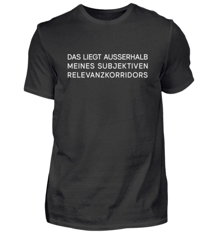 Relevanzkorridor - Herren Shirt-16