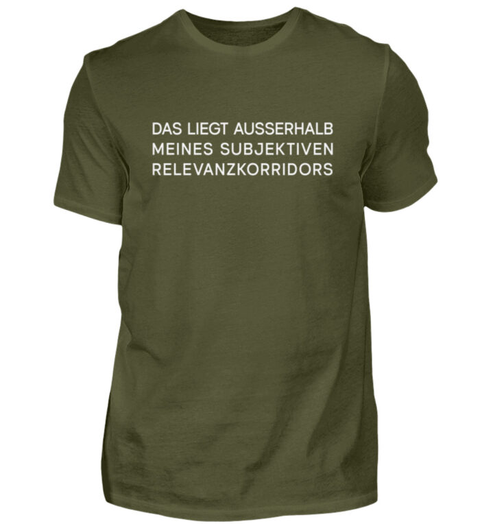 Relevanzkorridor - Herren Shirt-1109