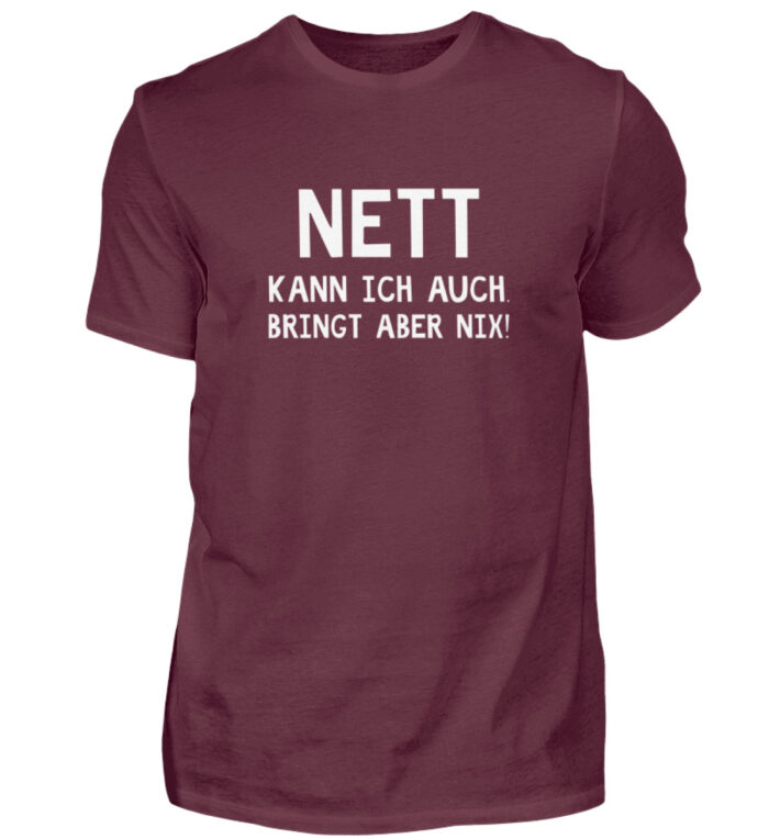 Nett kann ich auch - Herren Shirt-839