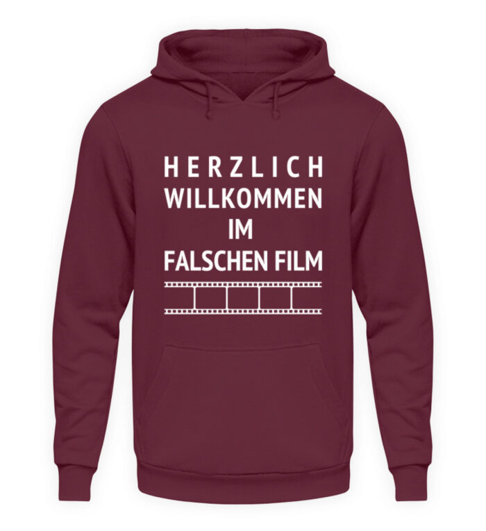 Falscher Film - Unisex Kapuzenpullover Hoodie-839