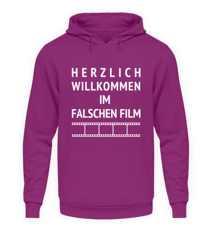 Falscher Film - Unisex Kapuzenpullover Hoodie-1658