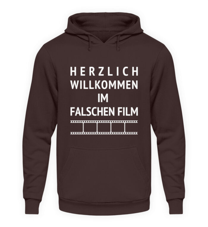 Falscher Film - Unisex Kapuzenpullover Hoodie-1604