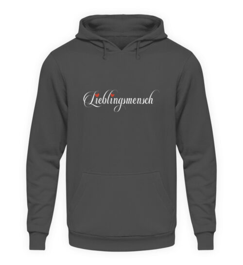 Lieblings-Mensch - Unisex Kapuzenpullover Hoodie-1762