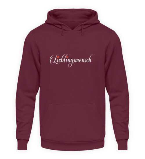 Lieblings-Mensch - Unisex Kapuzenpullover Hoodie-839