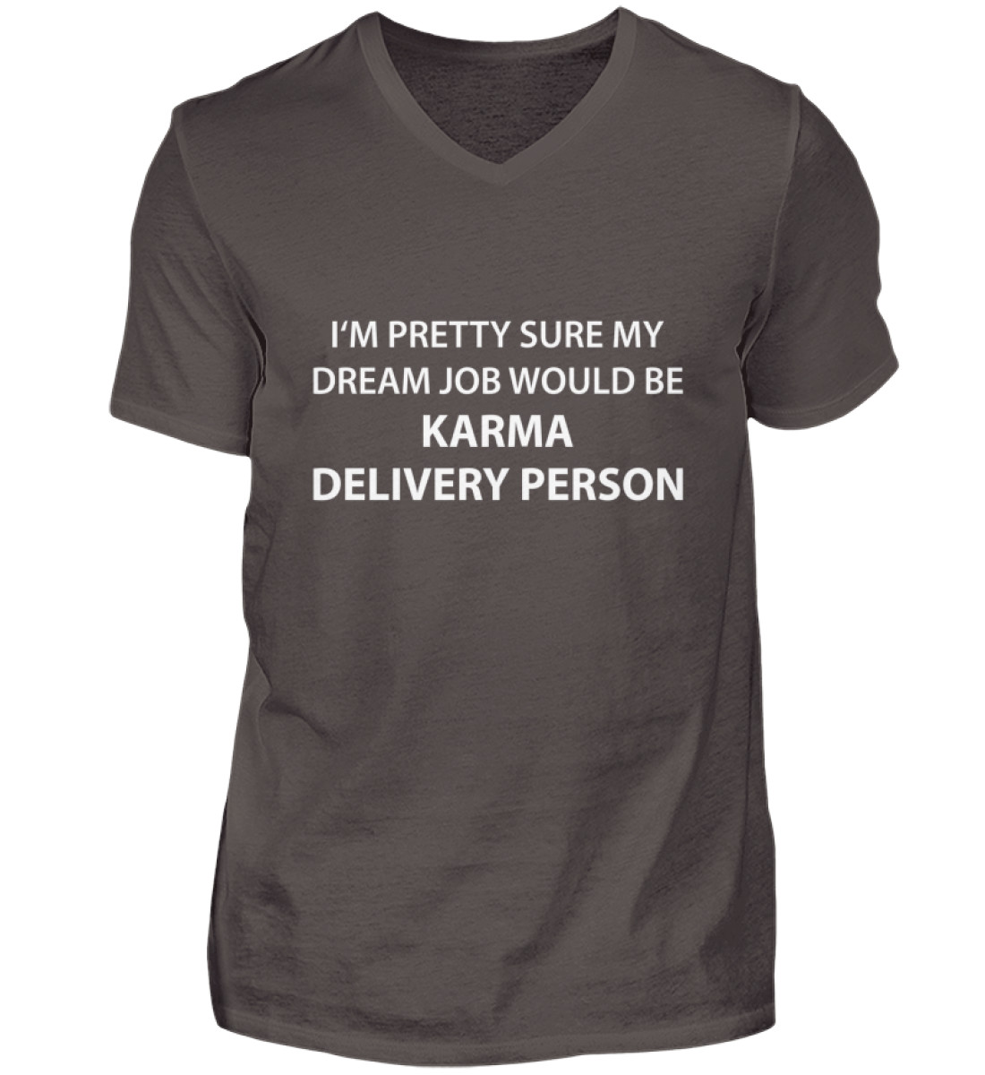 Dreamjob - Herren V-Neck Shirt-2618