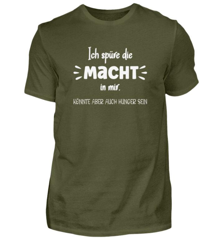 Ich spüre die Macht in mir - Herren Shirt-1109