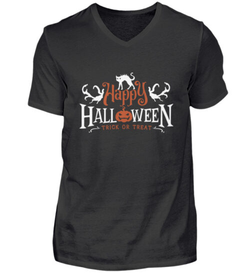 Happy Halloween - Trick Or Treat - Herren V-Neck Shirt-16