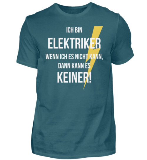 Ich bin Elektriker - Herren Shirt-1096