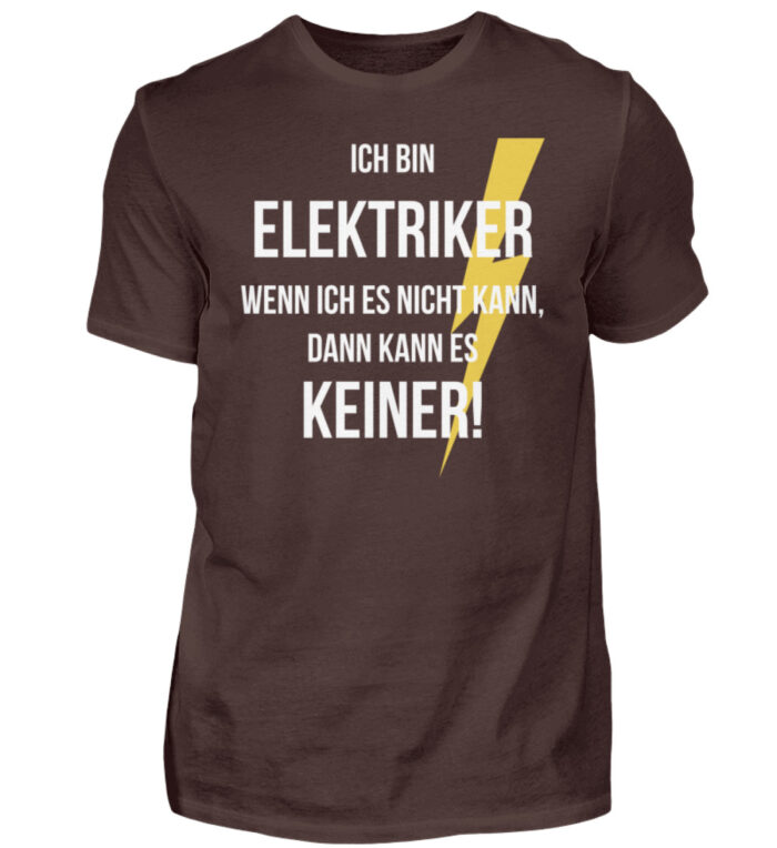 Ich bin Elektriker - Herren Shirt-1074