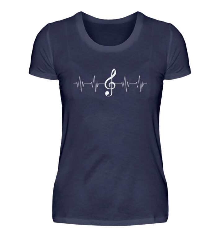 My Heart Beats Like Music - Damenshirt-198