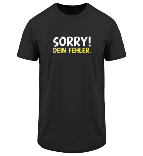 Sorry - dein Fehler - Herren Long Tee-16